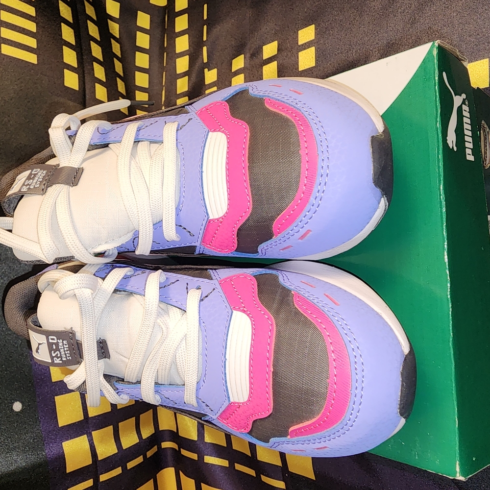 Puma Pink and White Sneakers for Everyday Comfort